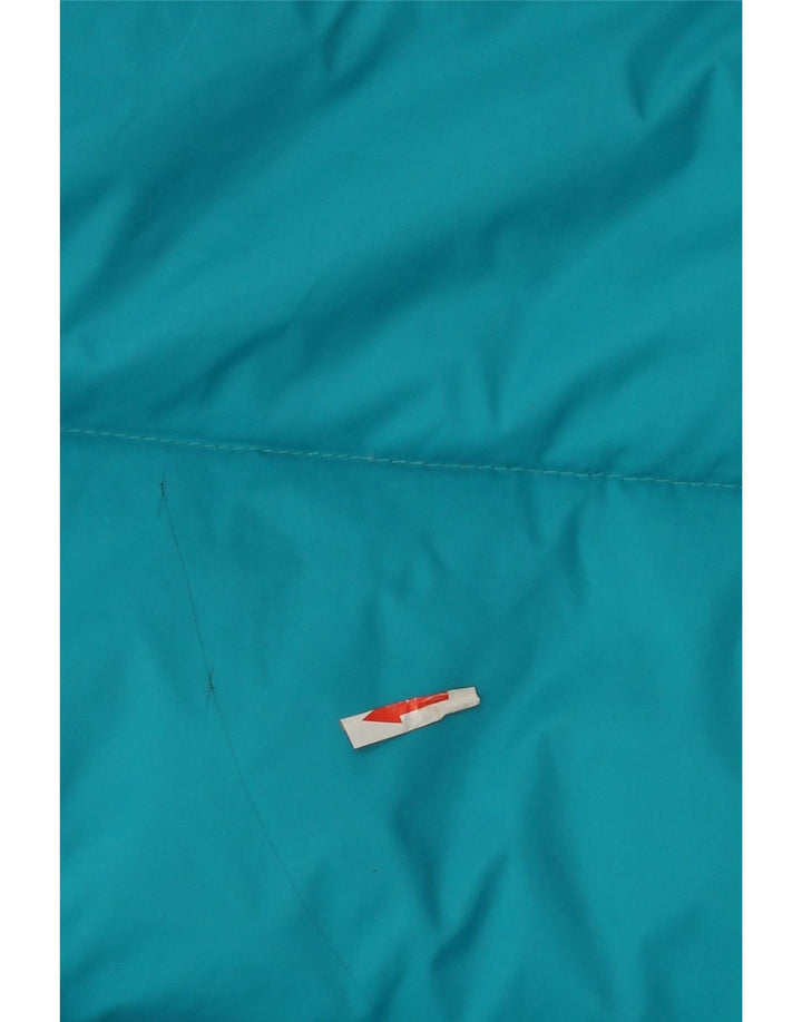 Jaqueta acolchoada masculina vintage IT 50 grande poliamida azul
