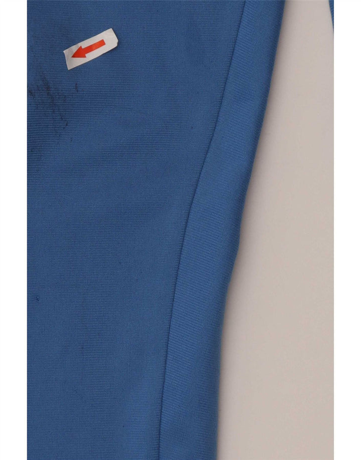 Calça de treino masculina Reebok grande azul colorblock poliéster