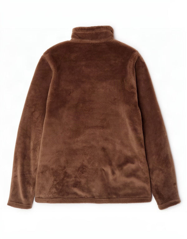 Jaqueta de lã feminina Brugi UK 18 XL poliéster marrom