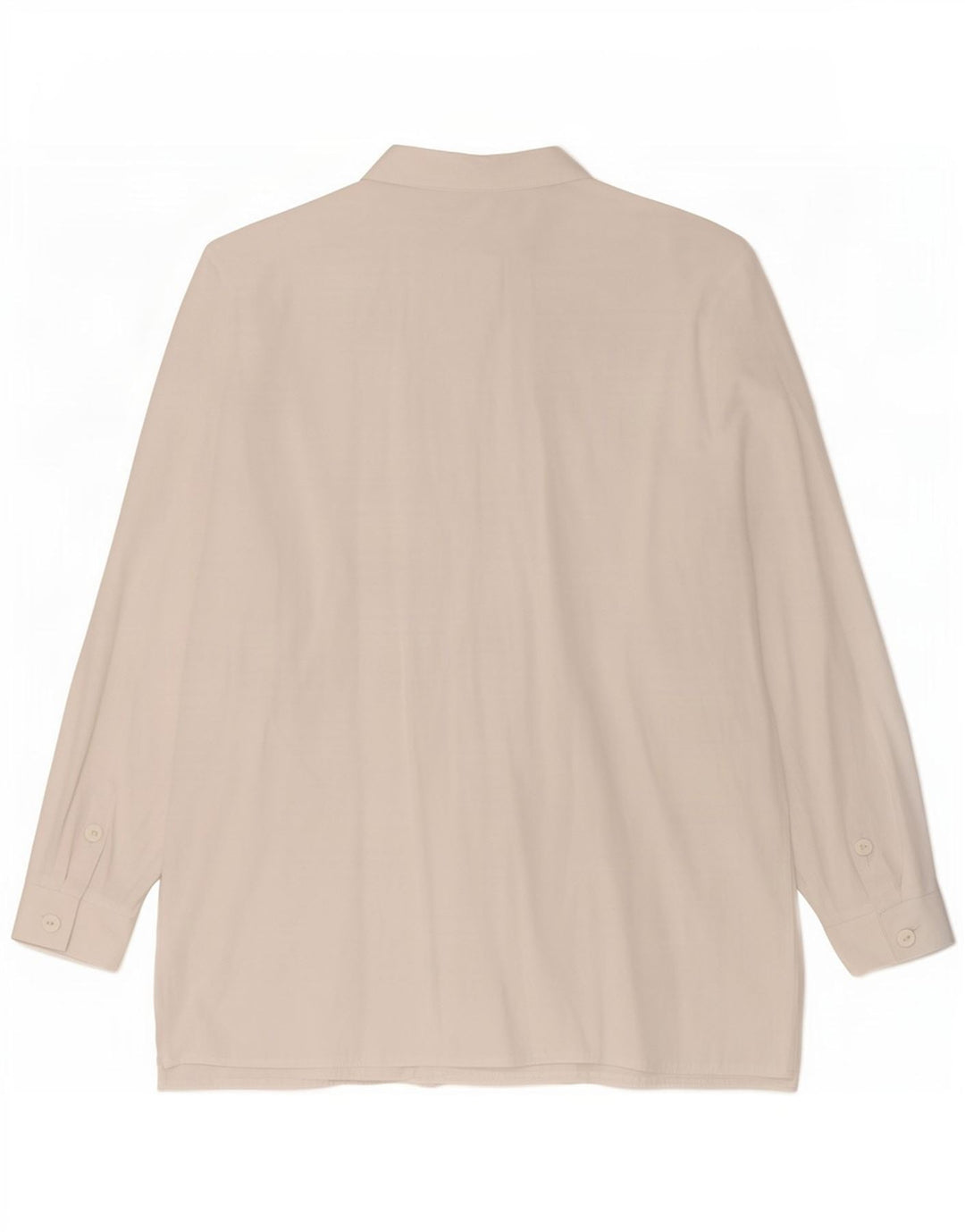 Camisa feminina vintage UK 16 grande branca