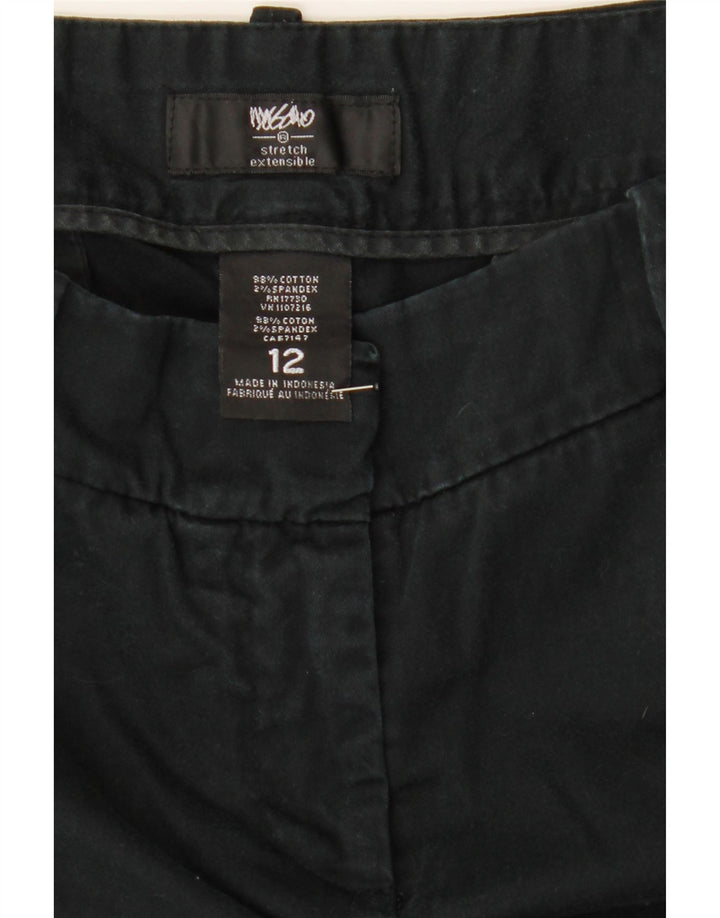 MOSSIMO Womens Chino Shorts US 12 Large W34  Black Cotton Vintage Mossimo and Second-Hand Mossimo from Messina Hembry 