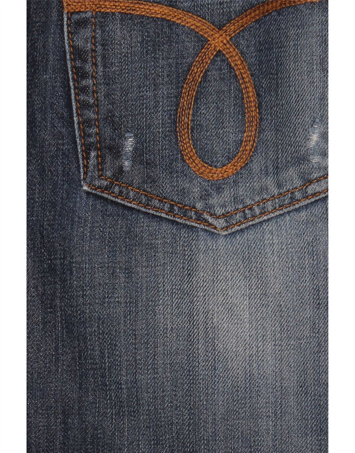 Calça jeans reta masculina Calvin Klein W31 L32 azul