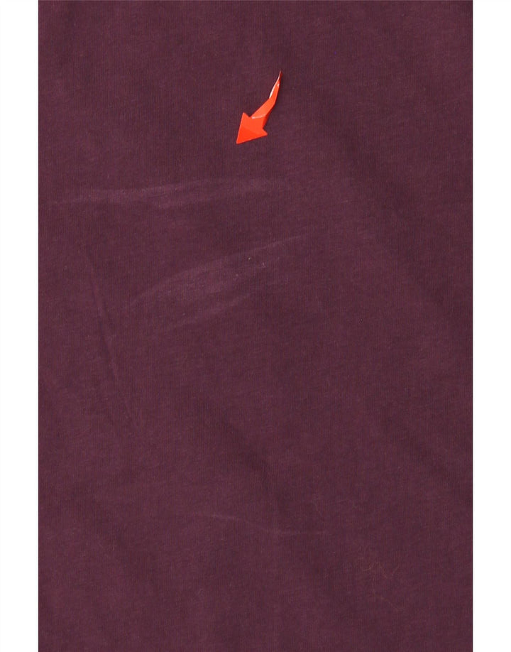 Camiseta feminina estampada Champion UK 6 XS algodão roxo