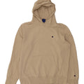 CHAMPION Mens Graphic Hoodie Jumper XL Beige Cotton Vintage Champion and Second-Hand Champion from Messina Hembry 