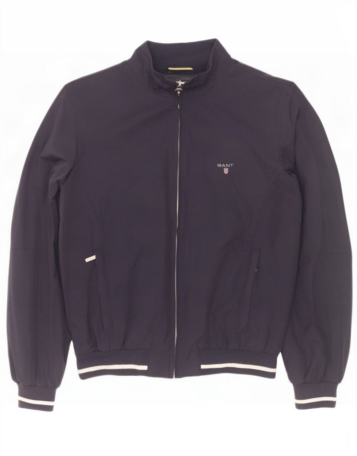 Jaqueta bomber masculina Gant UK 40 grande azul marinho