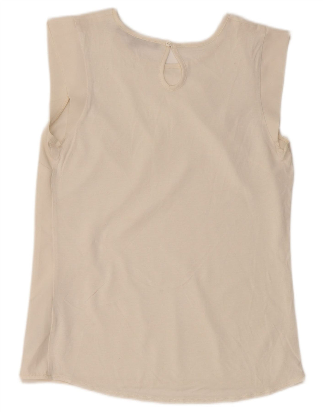 Blusa Feminina French Connection Top UK 10 Poliéster Branco Pequeno