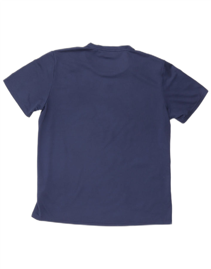 Adidas Mens Climacool Camiseta Top Médio Azul Marinho Camuflagem Poliéster