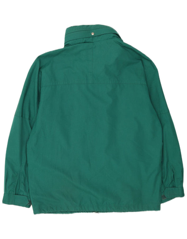 Fila Mens Graphic Hooded Utility Jacket IT 50 Grande Poliéster Verde