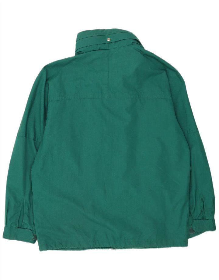 Fila Mens Graphic Hooded Utility Jacket IT 50 Grande Poliéster Verde