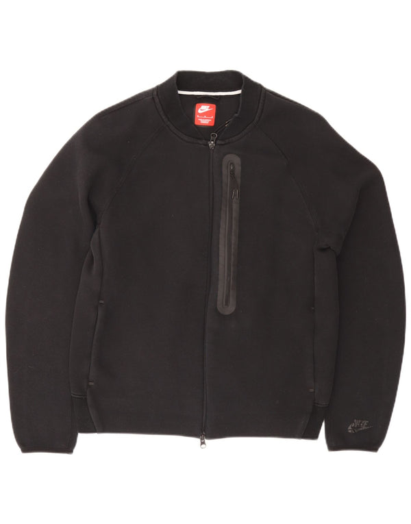 Nike Mens Treino Top Jaqueta Médio Algodão Preto