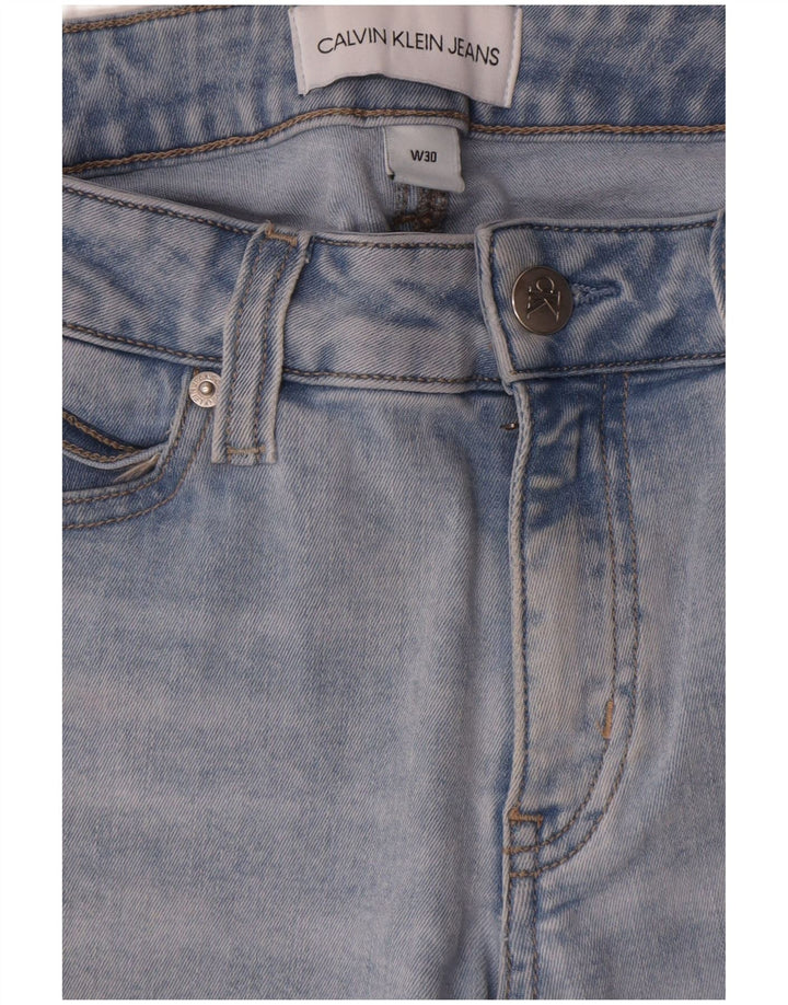 Calvin Klein Jeans Slim Feminino W30 L27 Algodão Azul