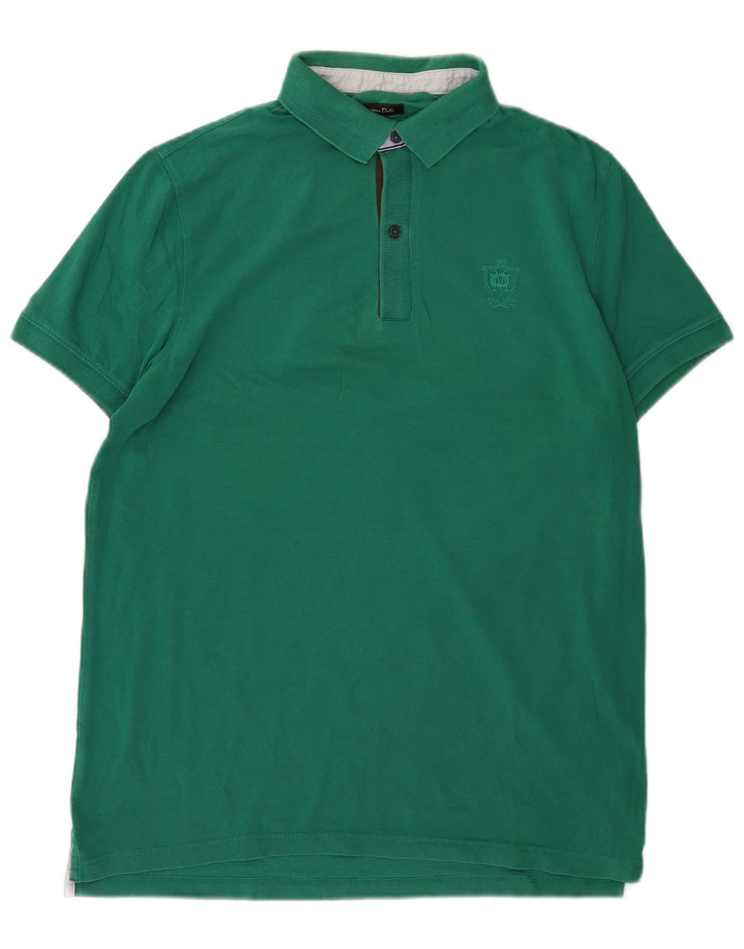 Camisa polo masculina MASSIMO DUTTI grande verde