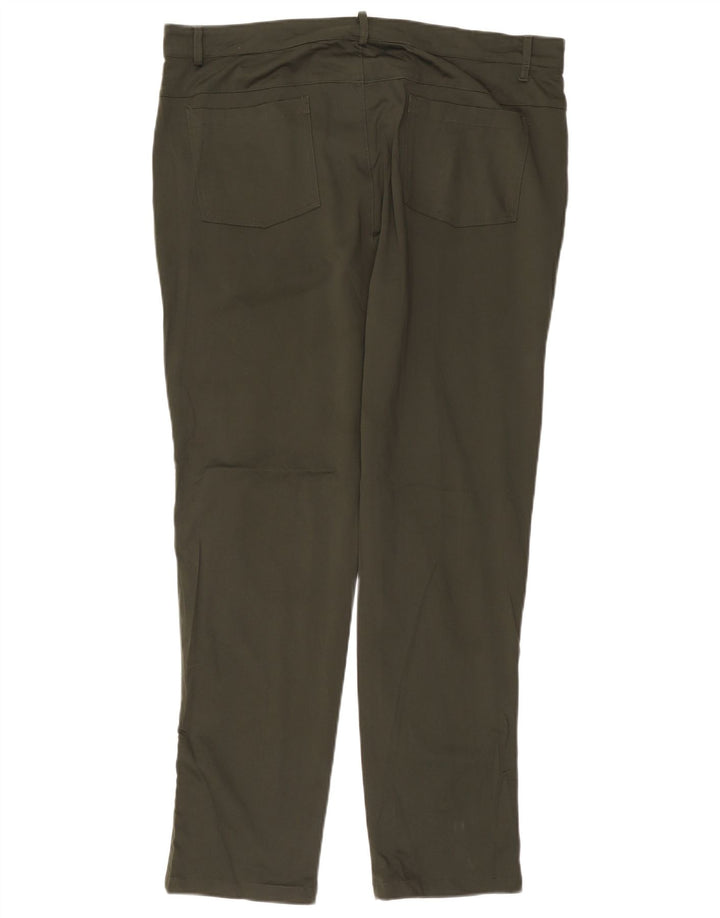 Calça Chino Slim Feminina Mountain Warehouse Poliéster Verde W38 L30