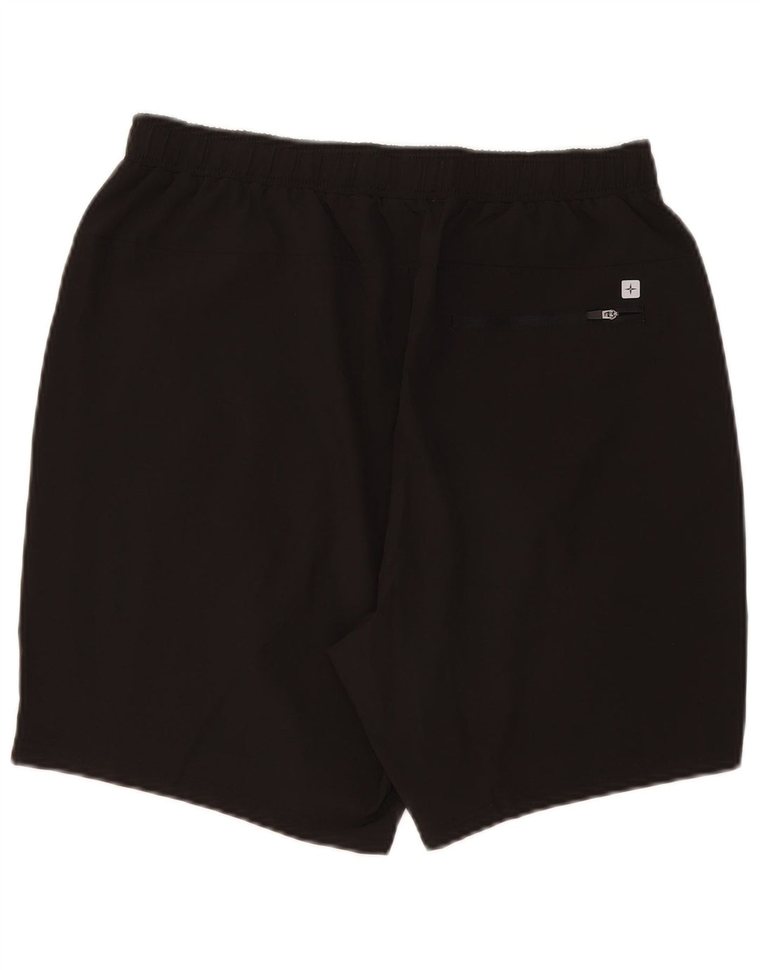 Shorts esportivos femininos do armazém da montanha poliéster preto grande Reino Unido 14