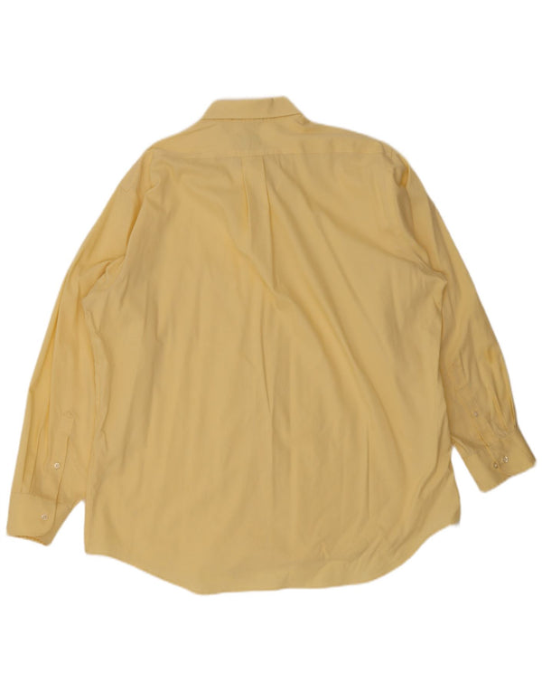 Camisa masculina Chaps Ralph Lauren XL algodão amarelo