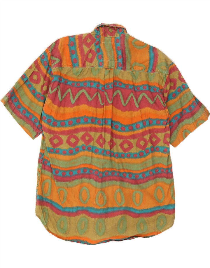 BASIC 3K SYSTEM  Mens Abstract Pattern Shirt Small Multicoloured Vintage BASIC 3K SYSTEM and Second-Hand BASIC 3K SYSTEM from Messina Hembry 