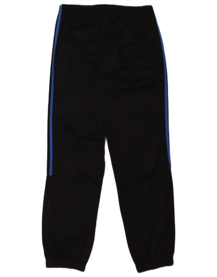 Adidas meninos calças de treino joggers 13-14 anos preto poliéster