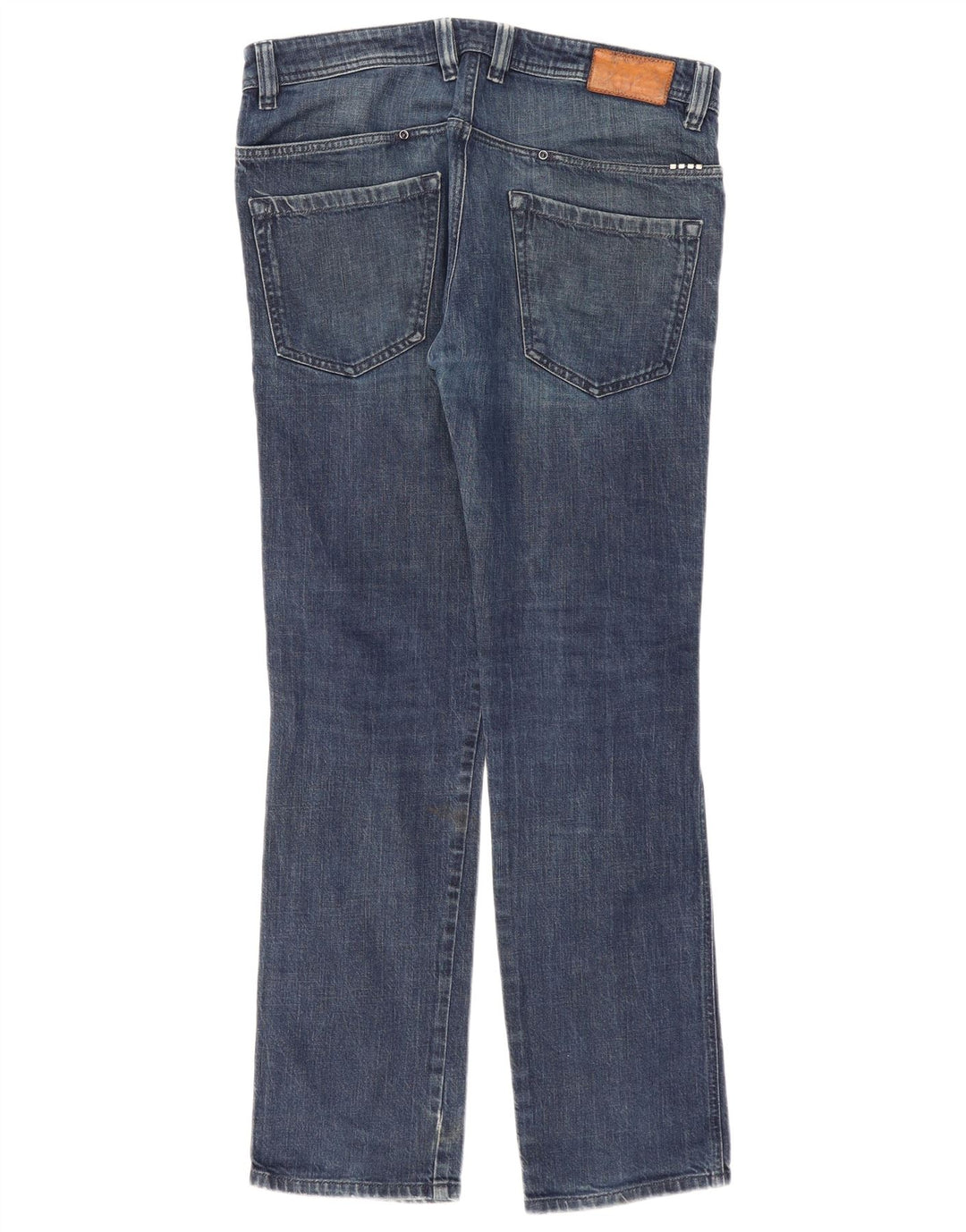 Diesel Masculino Paddom Straight Jeans W32 L32 Azul Algodão