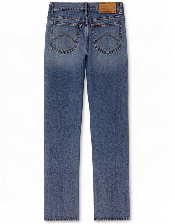 Carrera Mens 700 Straight Jeans W28 L29 Azul