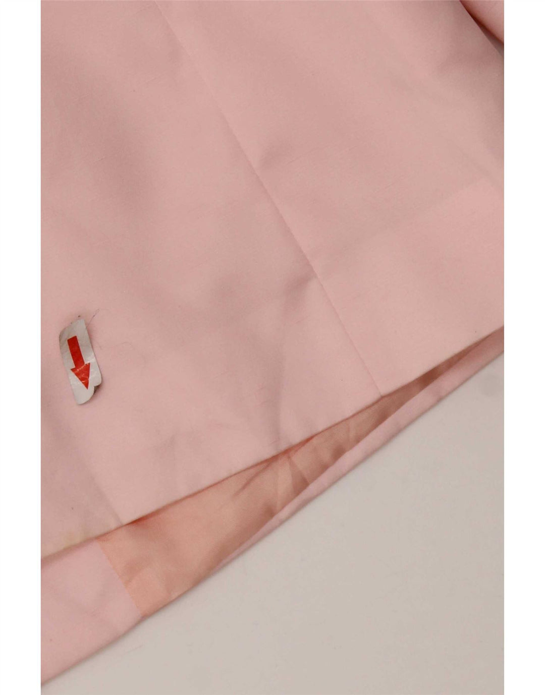 Jaqueta blazer feminina Benetton com peito duplo Reino Unido 14 poliéster rosa médio