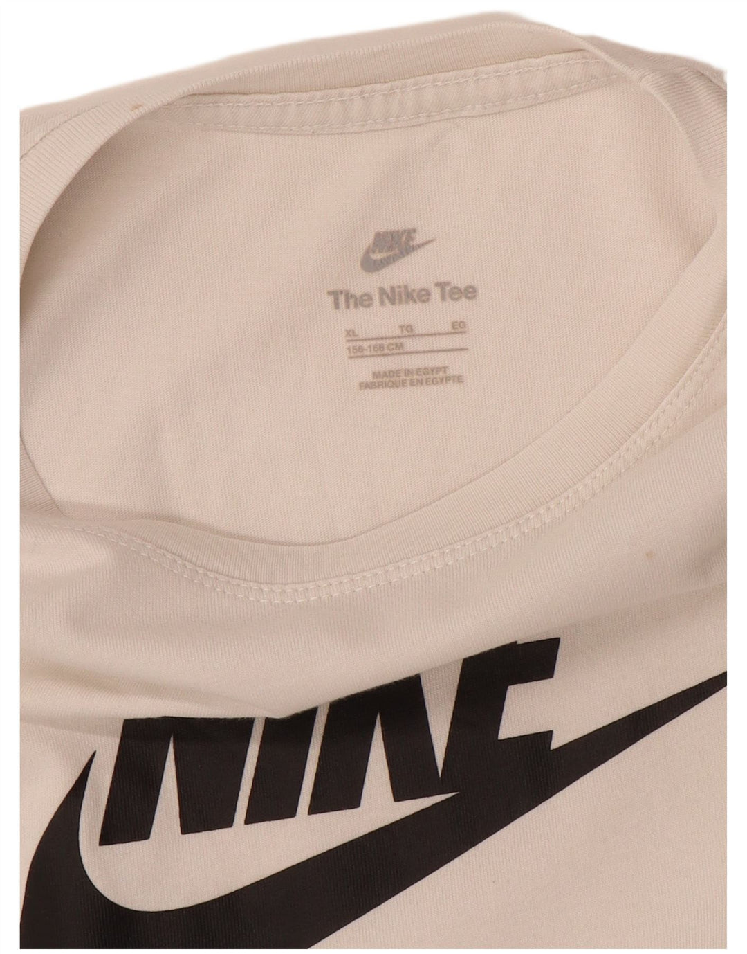 Camiseta NIKE Girls Graphic 13-14 Anos XL Branco