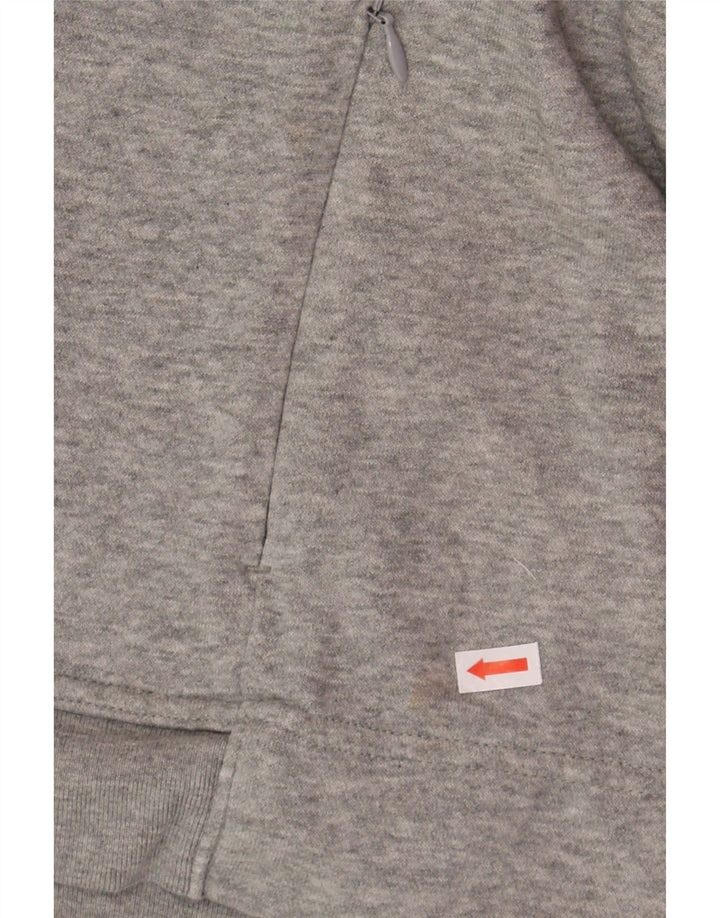 NIKE Womens Zip Hoodie Sweater UK 18 XL Grey Cotton Vintage Nike and Second-Hand Nike from Messina Hembry 
