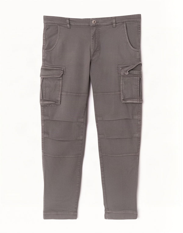 Gas Mens Joggers Cargo Calças Grande W36 L30 Algodão Cinza