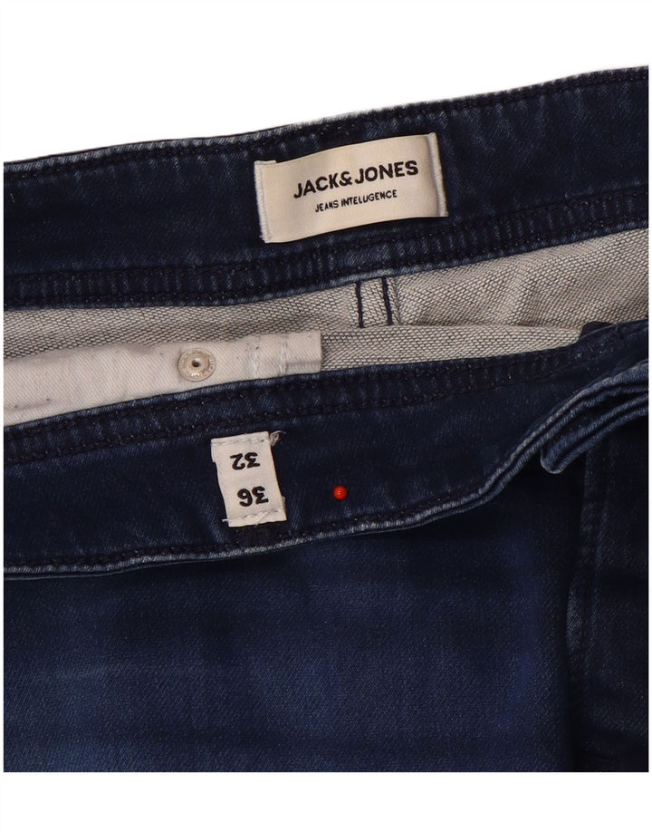 Jack & Jones Mens Jeans Slim W36 L32 Azul Marinho
