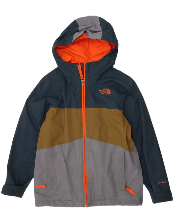 THE NORTH FACE Jaqueta de chuva para meninos 7-8 anos pequeno bloco colorido multicolorido