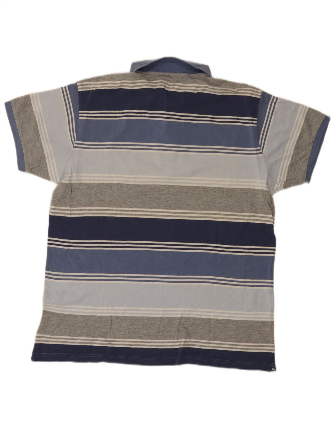 Camisa polo masculina Kappa 2XL algodão listrado azul