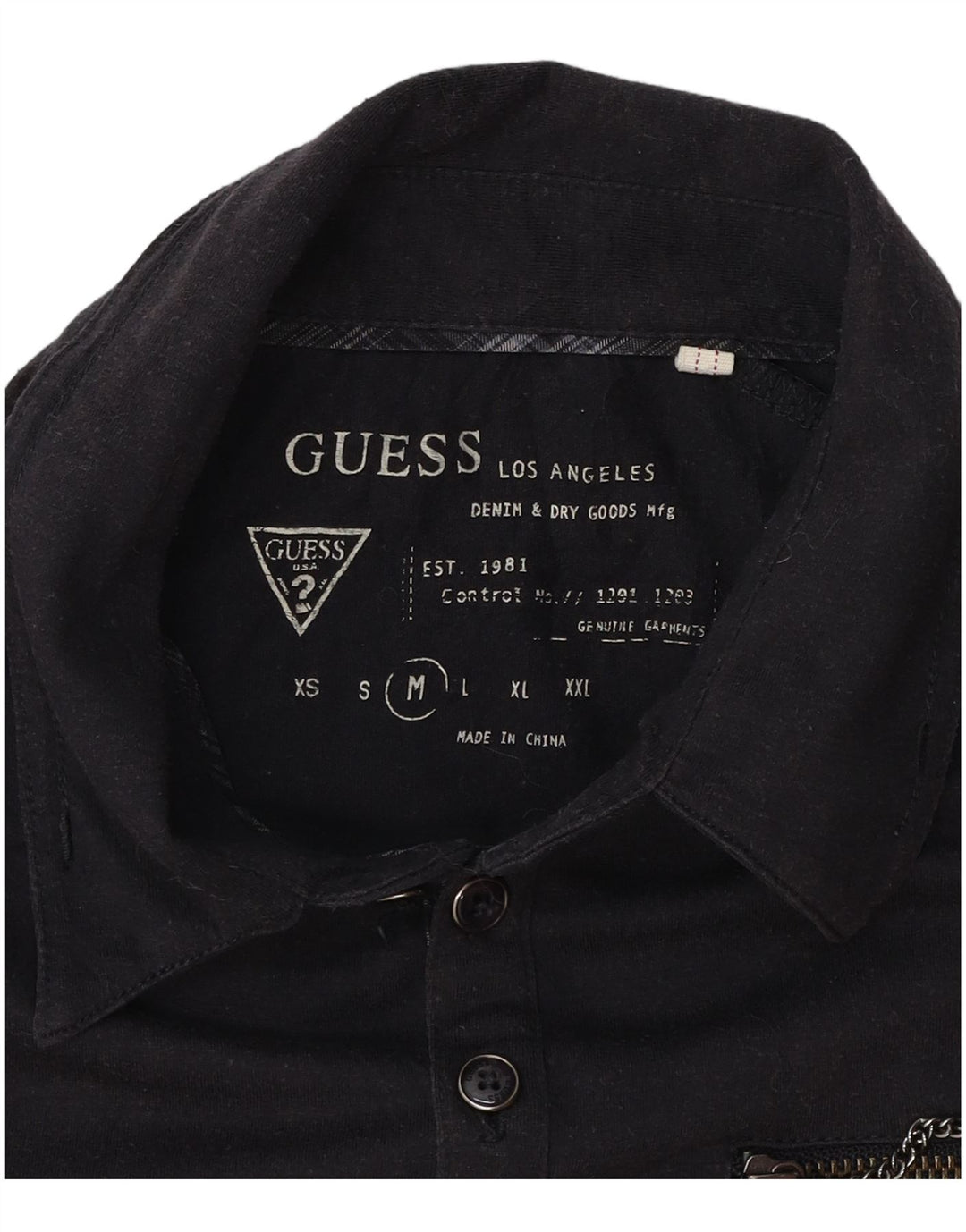 Camisa polo militar masculina Guess cinza médio