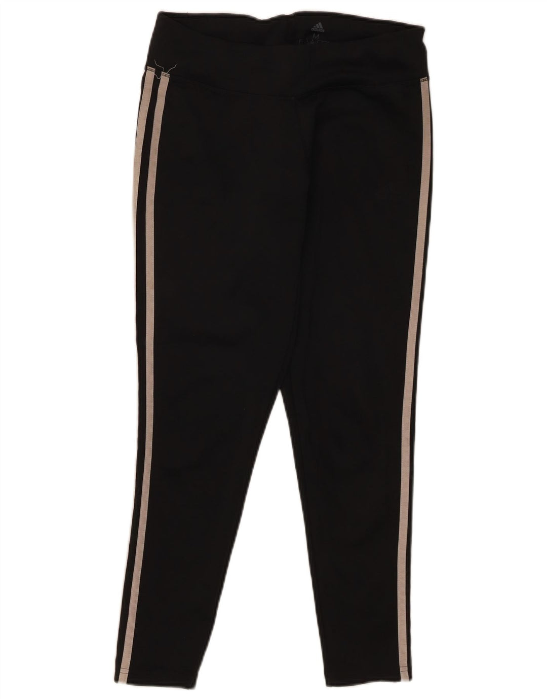 Adidas Womens Climalite Leggings UK 12/14 Médio Preto Poliéster