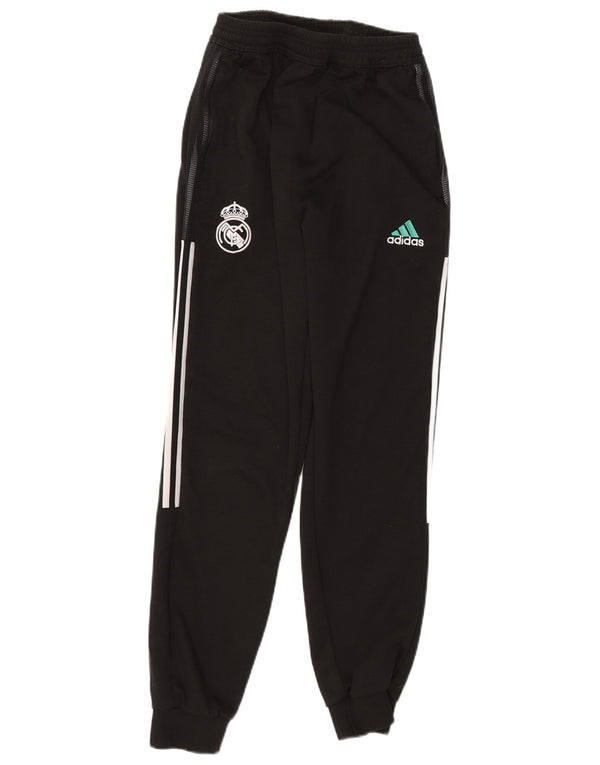 Adidas Mens Real Madrid Graphic Calças de treino Joggers XL Preto