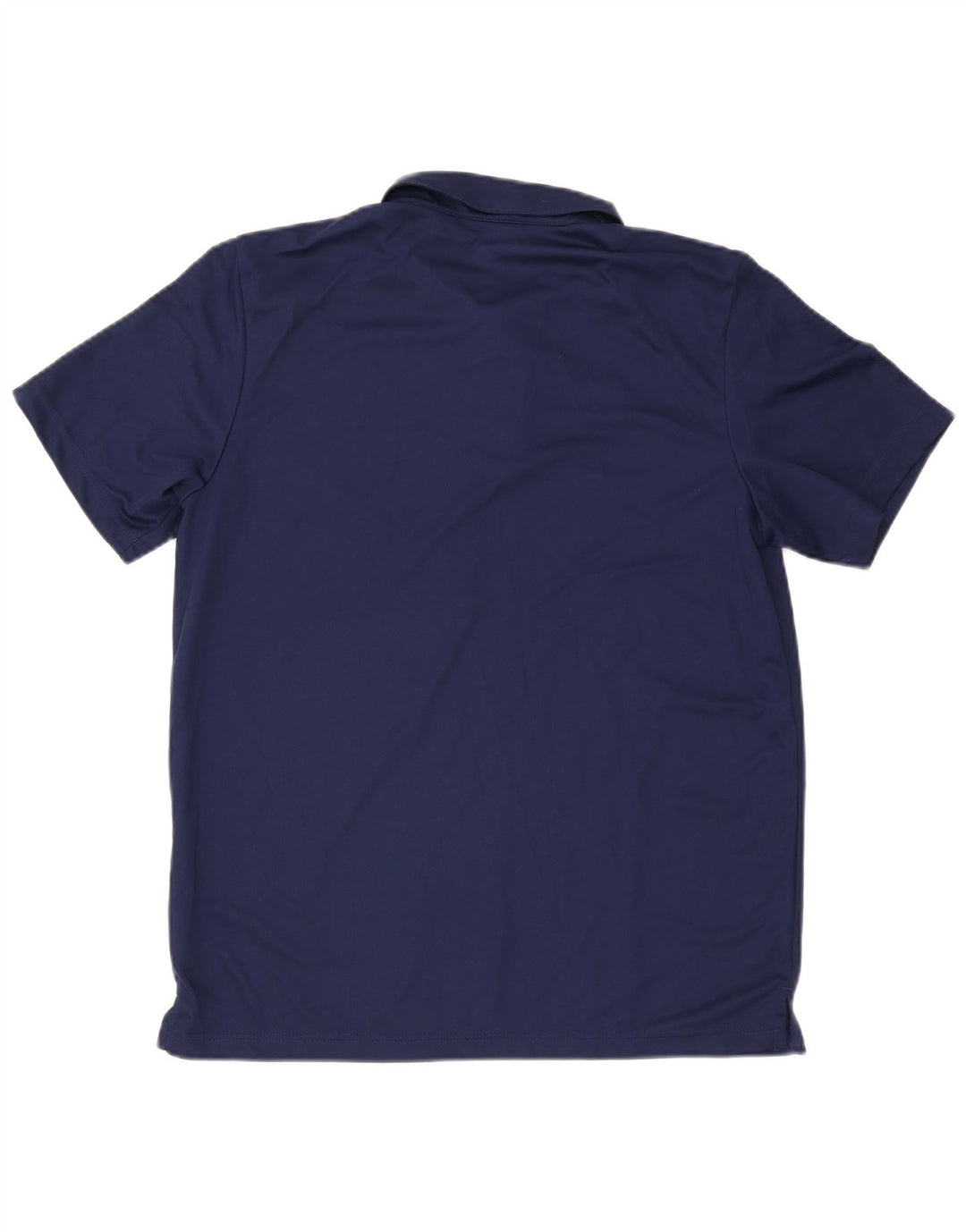 Camisa polo masculina Adidas Climalite grande poliéster azul marinho