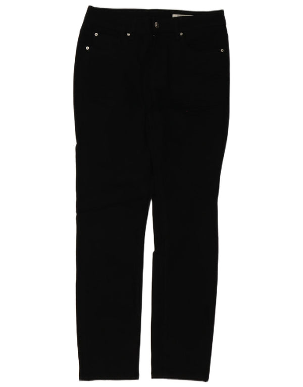 Marks & Spencer Feminino The Lily Slim Jeans Reino Unido 12 Médio W30 L29 Preto