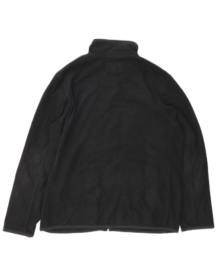 Jaqueta de lã masculina Marks & Spencer Reino Unido 40 grande poliéster preto