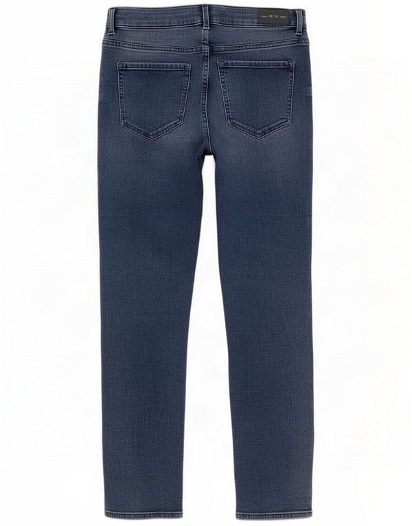 Marks & Spencer Womens The Ivy Crop Skinny Jeans UK 12 Médio W30 L25 Azul