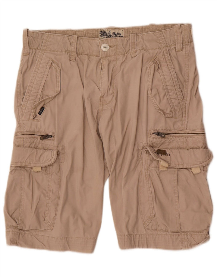 Shorts cargo masculino Scotch & Soda W32 algodão bege médio