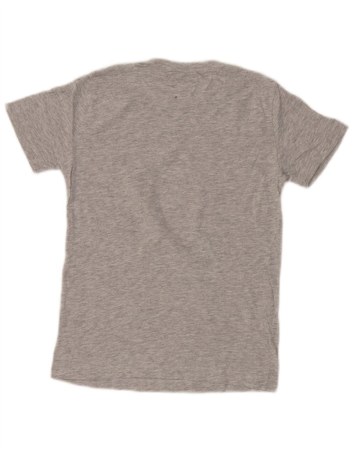 Top Zara Boys Graphic T-Shirt 7-8 Anos Cinza