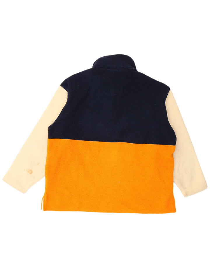 Murphy & Nye Suéter gráfico masculino de lã grande bloco colorido multicolorido