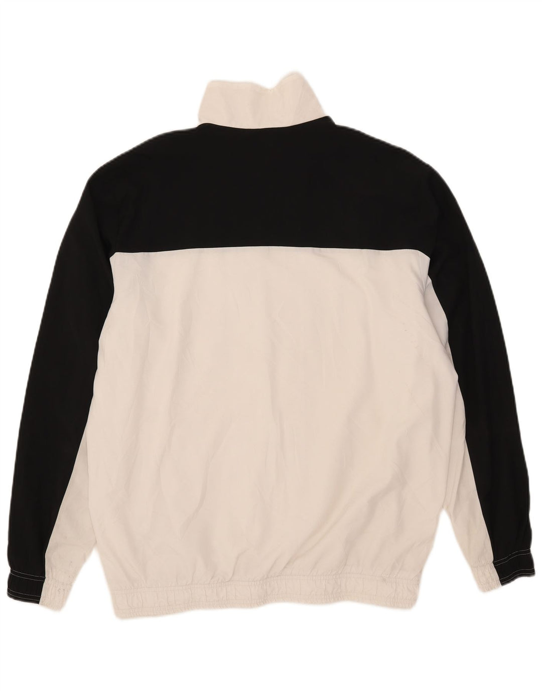 Puma Mens Treino Top Jaqueta Grande Poliéster Colorblock Branco
