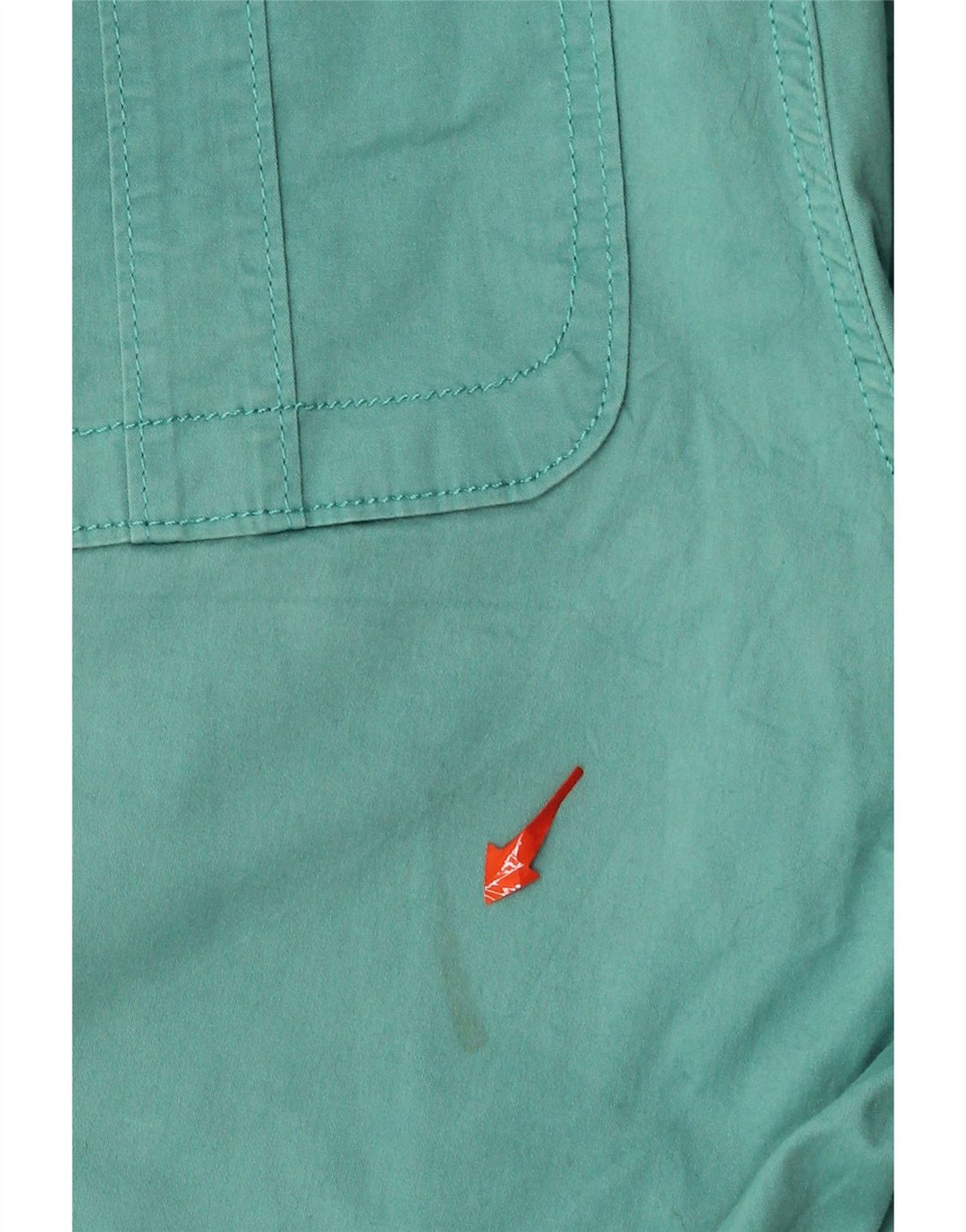 LEE Womens Relaxed Fit Cargo Shorts US 18 2XL W38 Turquoise Cotton Vintage Lee and Second-Hand Lee from Messina Hembry 