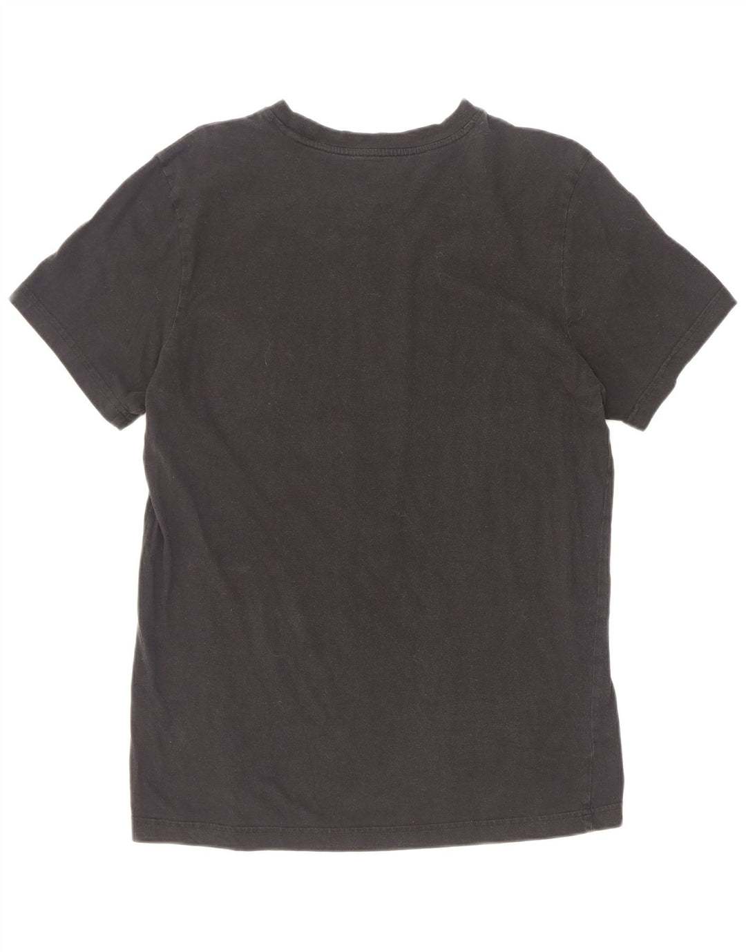 Adidas Mens Graphic T-Shirt Top Médio Algodão Preto