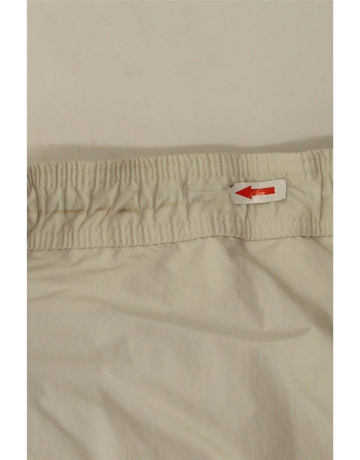 Shorts de natação masculino Saint Barth 2XL branco poliamida