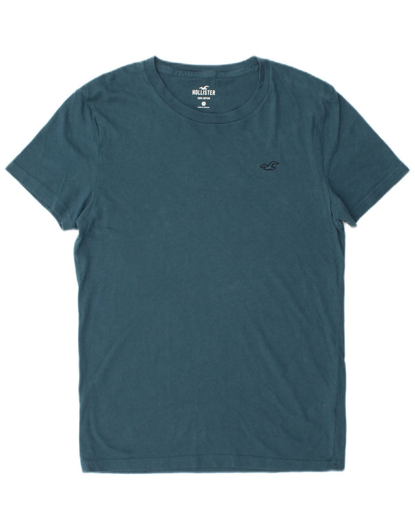 Camiseta masculina HOLLISTER Top XS algodão azul