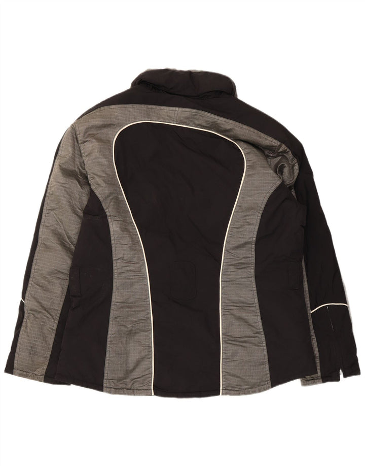 Jaqueta de esqui feminina Fila US 14 XL preto colorblock