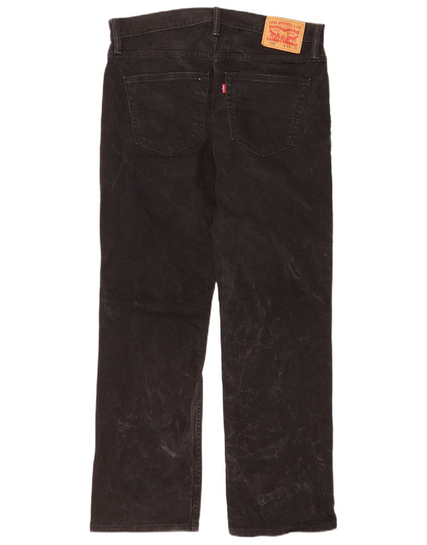 Calça Jeans Levis Masculina 559 Relaxed Fit Straight W34 L32 Algodão Preto