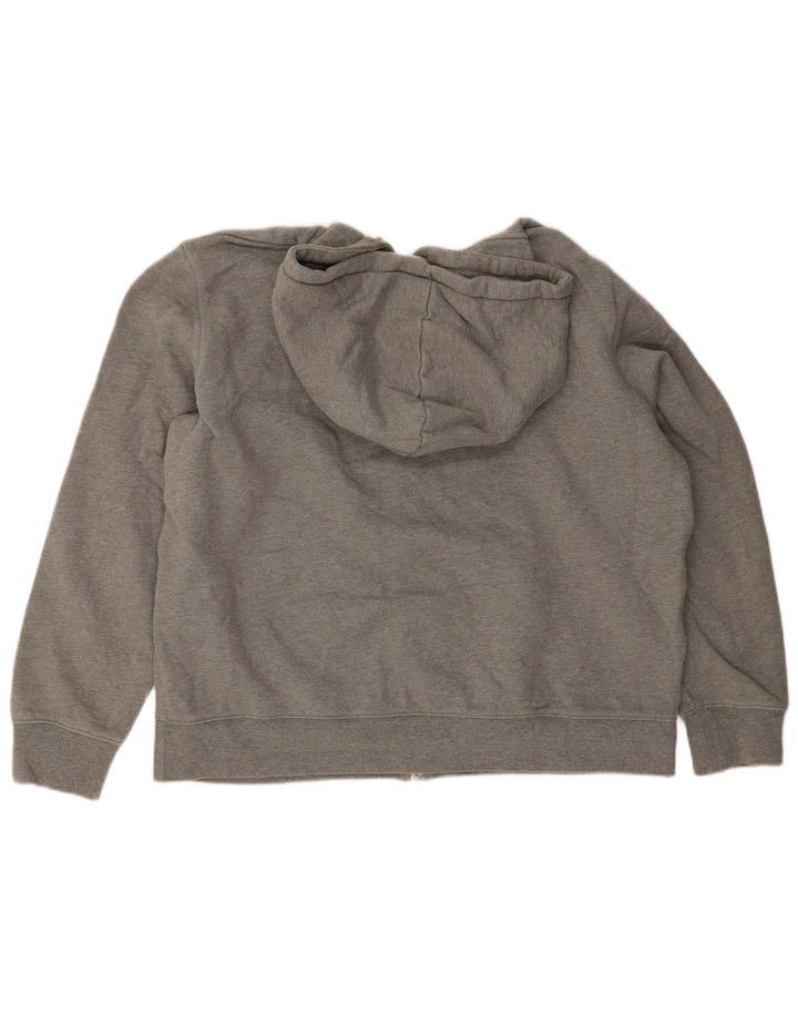Suéter masculino com capuz e zíper Marks & Spencer 2XL algodão cinza