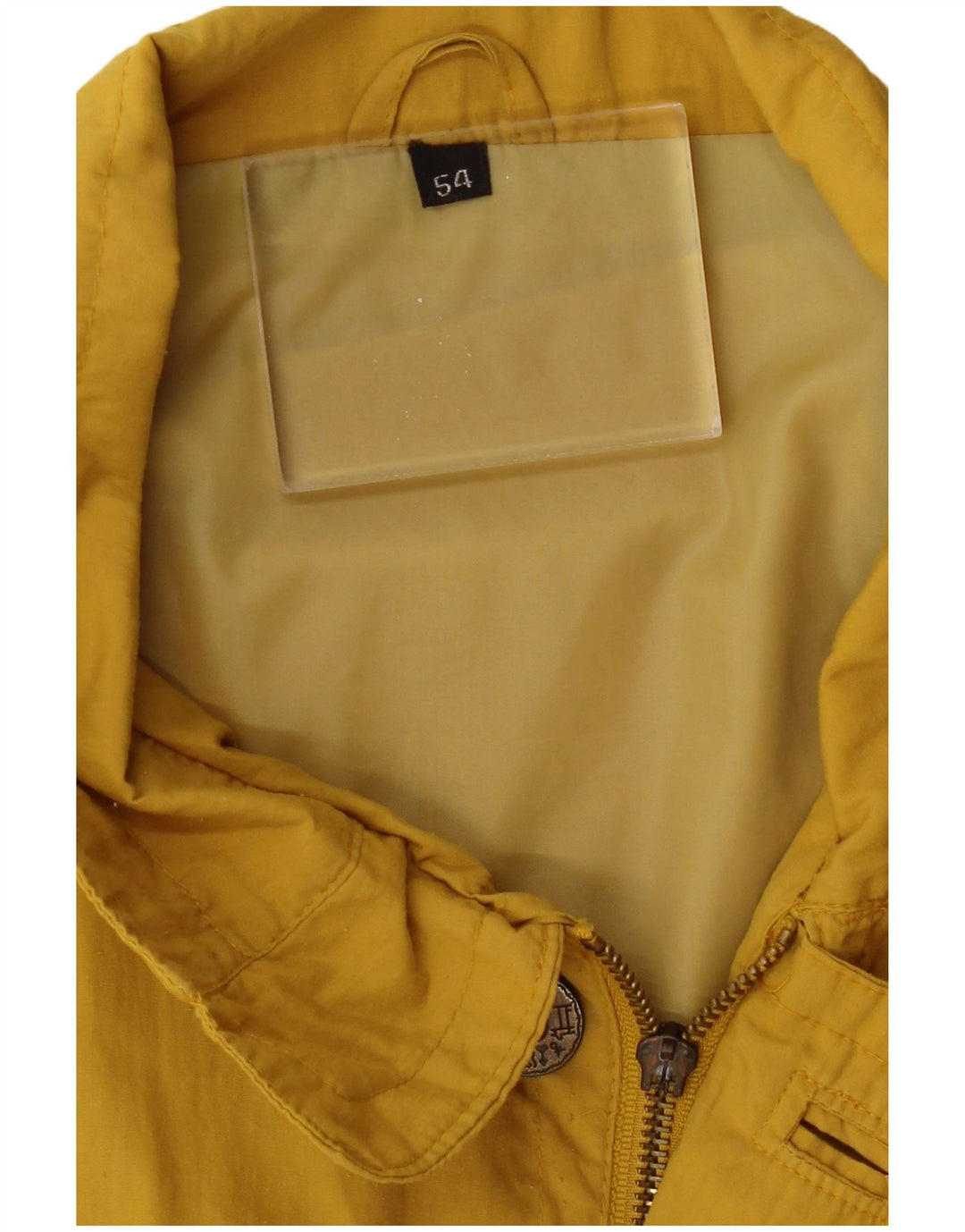 Jaqueta utilitária feminina VINTAGE IT 54 3XL poliéster amarelo