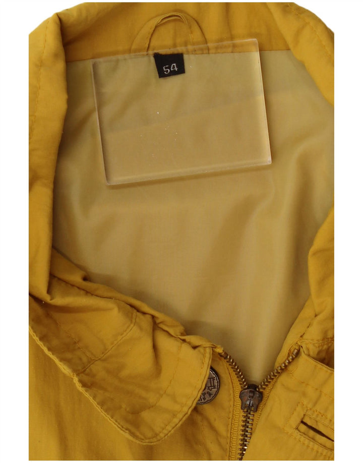 Jaqueta utilitária feminina VINTAGE IT 54 3XL poliéster amarelo